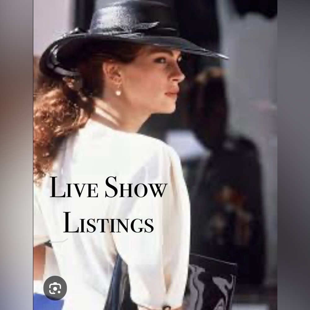 LIVE SHOW LISTINGS